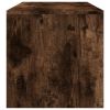 Coffee Table Smoked Oak 39.4"x15.7"x15.7" Engineered Wood