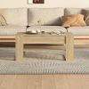 Coffee Table Sonoma Oak 40.2"x21.7"x17.7" Engineered Wood