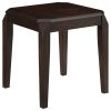 Walnut Square End Table