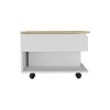 Luanda Lift Top Coffee Table, Casters, One Shelf