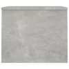 Coffee Table Concrete Gray 31.5"x19.9"x16.3" Engineered Wood