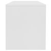 Coffee Table White 39.4"x15.7"x15.7" Engineered Wood