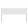 Coffee Table High Gloss White 31.5"x19.9"x16.3" Engineered Wood