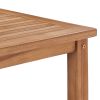 Coffee Table 17.7"x17.7"x17.7" Solid Teak Wood