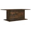 Coffee Table Smoked Oak 40.2"x21.9"x15.7" Engineered Wood