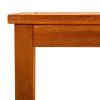 Patio Coffee Table 27.6"x15.7"x14.2" Solid Acacia Wood