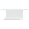 Coffee Table White 40.2"x21.9"x15.7" Engineered Wood