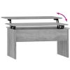 Coffee Table Gray Sonoma 31.5"x19.9"x16.3" Engineered Wood