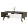 Hamburg Coffee Table 2.0 , One Open Shelf, One Drawer
