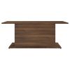 Coffee Table Brown Oak 40.2"x21.9"x15.7" Engineered Wood