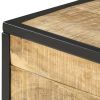 Coffee Table 27.6"x19.7"x13" Solid Mango Wood