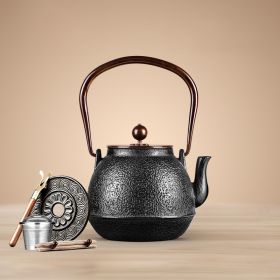 Color: Pagoda - Iron Kettle Handmade Cast Iron Kettle Imported From Japan