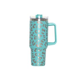40oz Adventure Quencher Tumbler Thermos Vacuum Cups With Handle Stainless Steel Travel Water Cup Stay Ice Cold Car Coffee Mug (Capacity: 1000-1500ml, color: 22)