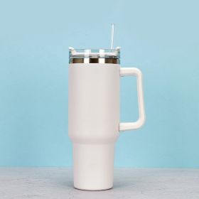 1200ml Stainless Steel Mug Coffee Cup Thermal Travel Car Auto Mugs Thermos 40 Oz Tumbler with Handle Straw Cup Drinkware New In (Capacity: 1200ml, color: N)
