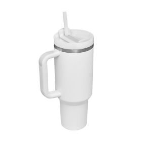 1200ml Stainless Steel Mug Coffee Cup Thermal Travel Car Auto Mugs Thermos 40 Oz Tumbler with Handle Straw Cup Drinkware New In (Capacity: 1200ml, color: A)