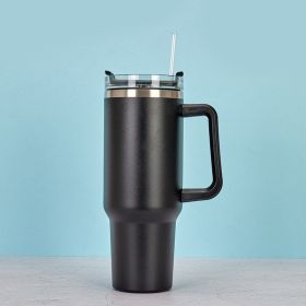 1200ml Stainless Steel Mug Coffee Cup Thermal Travel Car Auto Mugs Thermos 40 Oz Tumbler with Handle Straw Cup Drinkware New In (Capacity: 1200ml, color: Q)