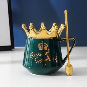 Crown Creative Mug (color: Green)