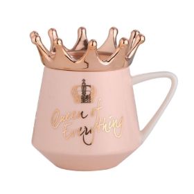 Crown Creative Mug (color: Pink)