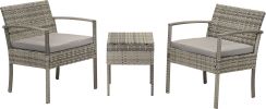 (Only for Pickup)3 Piece Rattan sofa set
