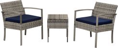 (Only for Pickup)3 Piece Rattan sofa set