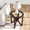 Modern simple glass coffee table