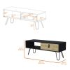 Kimball Coffee Table with Drawer and Hairpin Legs