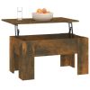 Coffee Table Smoked Oak 31.1"x19.3"x16.1" Engineered Wood